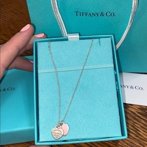 “Return to Tiffany & co necklace” sterling silver